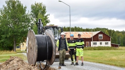 Fiber- och elnätsutbyggnad i Råndalen